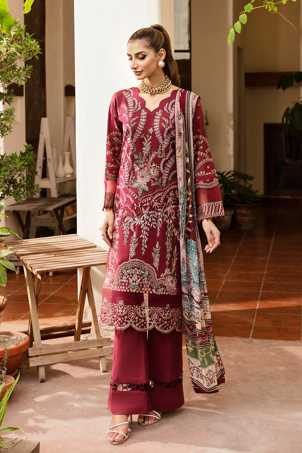 Ramsha | Riwayat Lawn Collection | Y-801 - Official Ramsha stockist in UK - Sakeena London