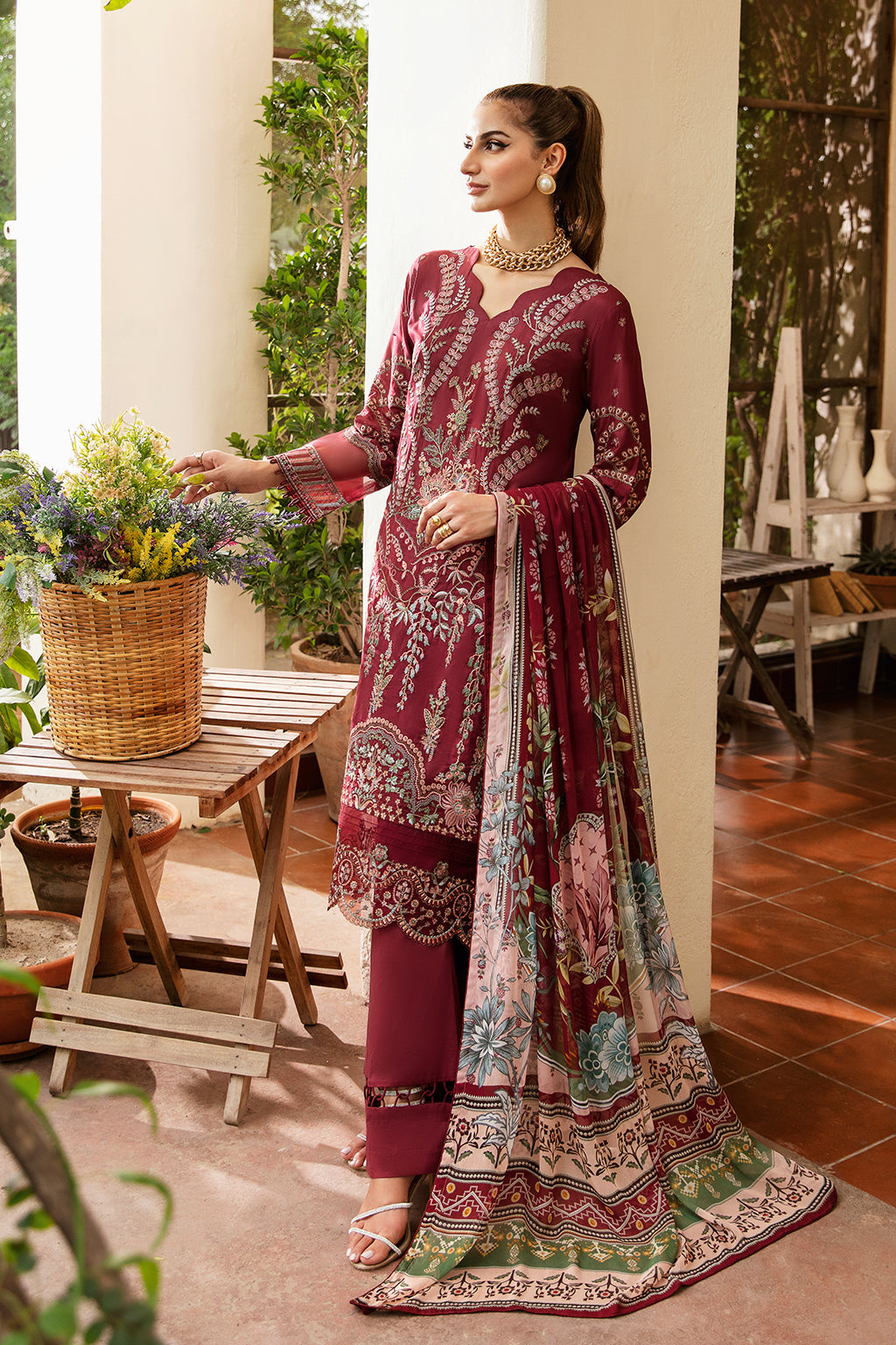 Ramsha | Luxury Lawn 24 | Y-801 - Official Ramsha stockist in UK - Sakeena London