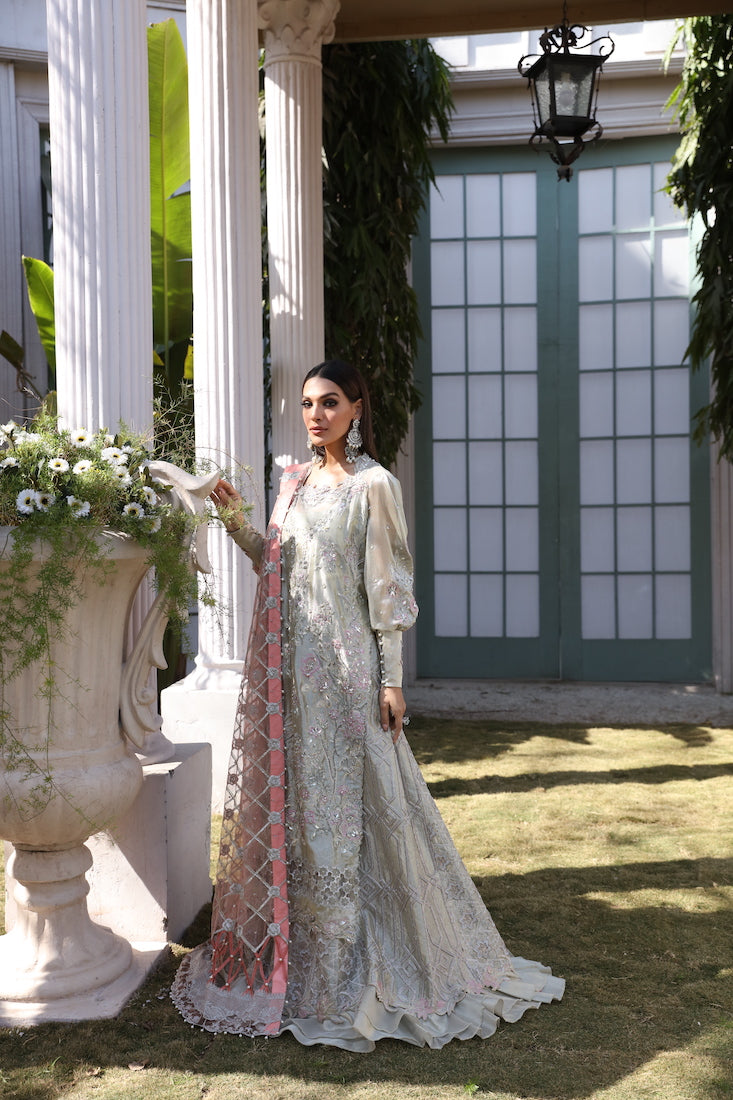 Tanassum | Mughal Formal Wear | Lustrous Soul - Official Tabassum Mughal stockist in UK - Sakeena London