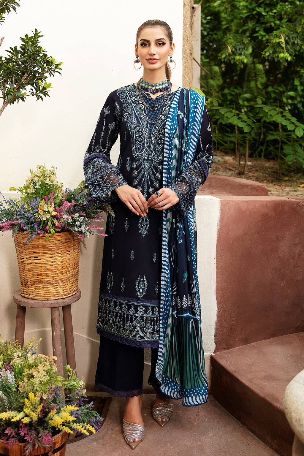 Ramsha | Riwayat Lawn Collection | Y-803 - Official Ramsha stockist in UK - Sakeena London