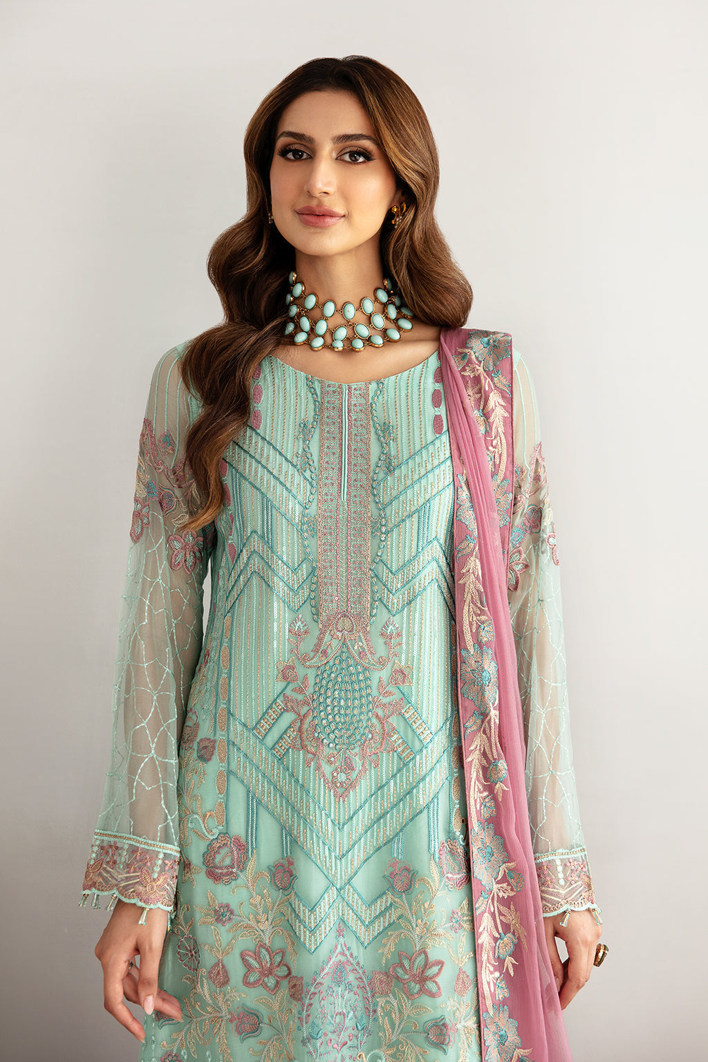 Ramsha | Rangoon Chiffon Collection 24 | D-1107 - Official Ramsha stockist in UK - Sakeena London