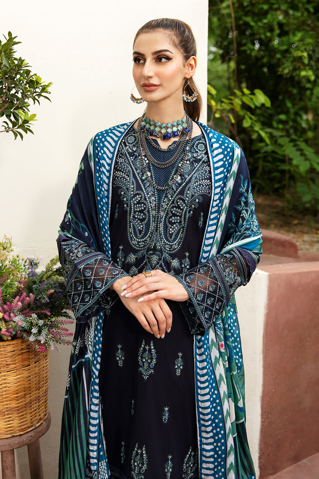 Ramsha | Riwayat Lawn Collection | Y-803 - Official Ramsha stockist in UK - Sakeena London
