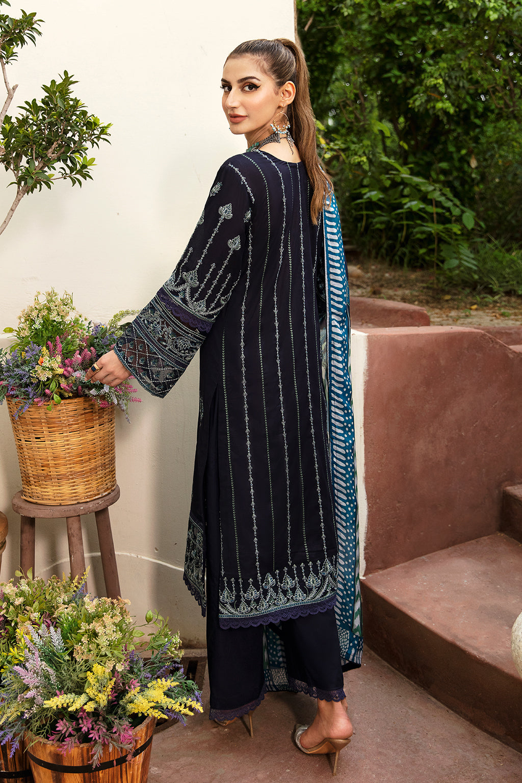 Ramsha | Luxury Lawn 24 | Y-803 - Official Ramsha stockist in UK - Sakeena London