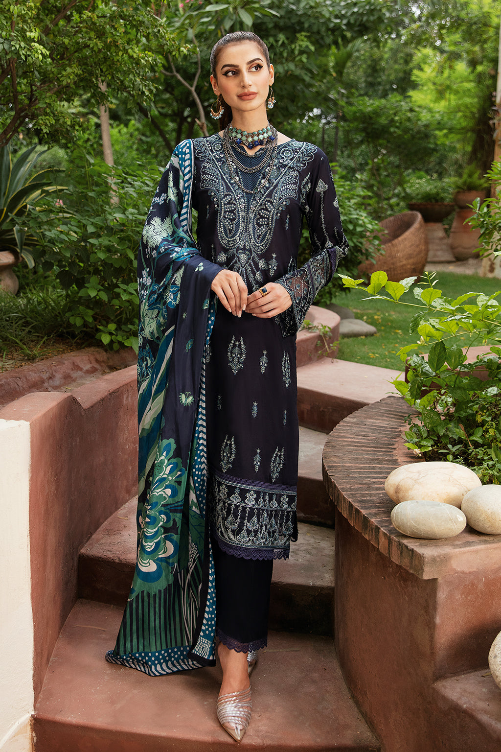Ramsha | Luxury Lawn 24 | Y-803 - Official Ramsha stockist in UK - Sakeena London