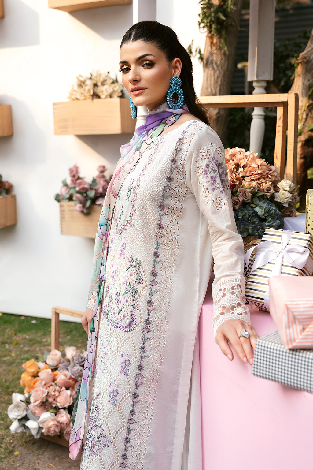 Ramsha | Andaaz Lawn Collection | Z-908 - Official Ramsha stockist in UK - Sakeena London