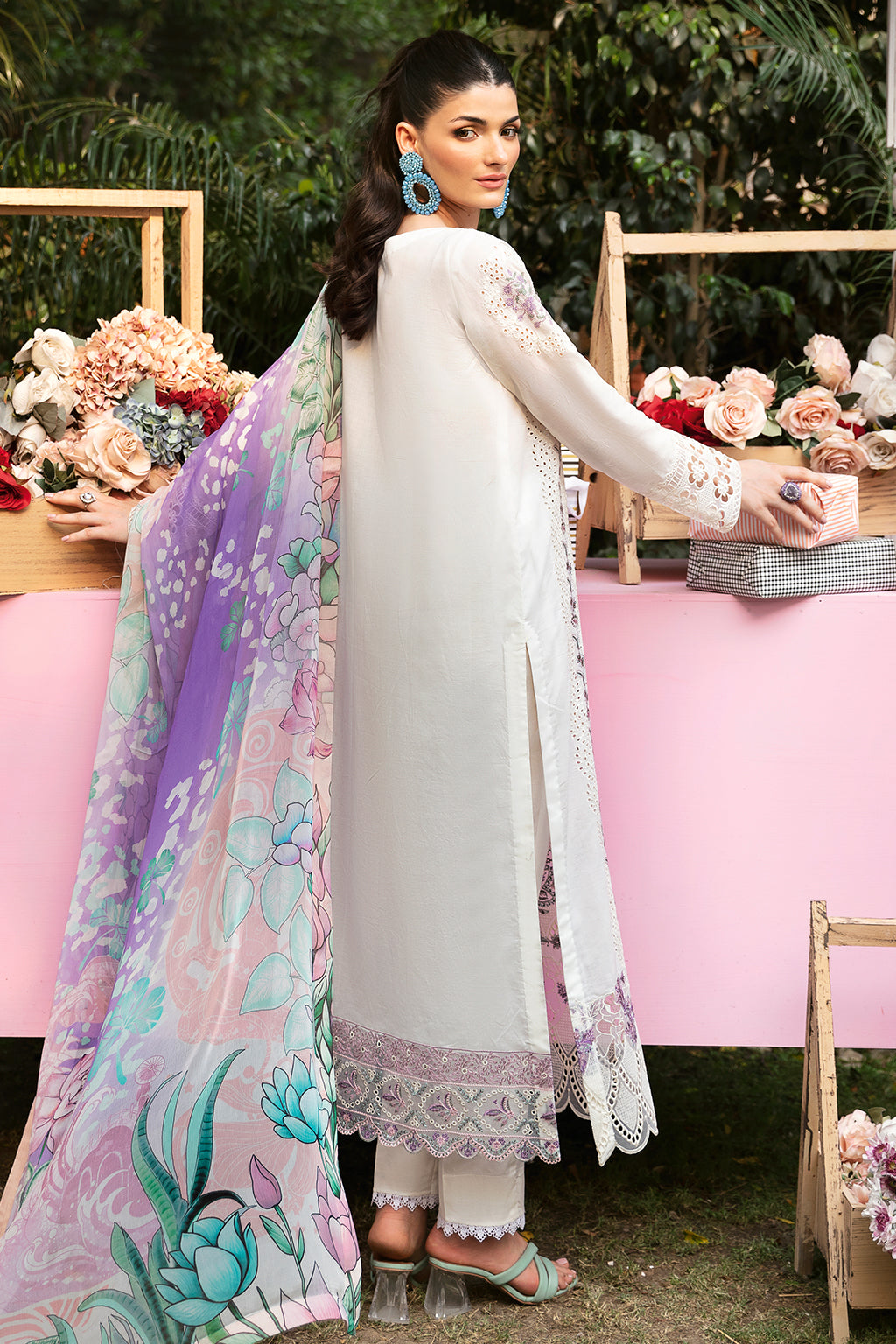 Ramsha | Andaaz Lawn Collection | Z-908 - Official Ramsha stockist in UK - Sakeena London