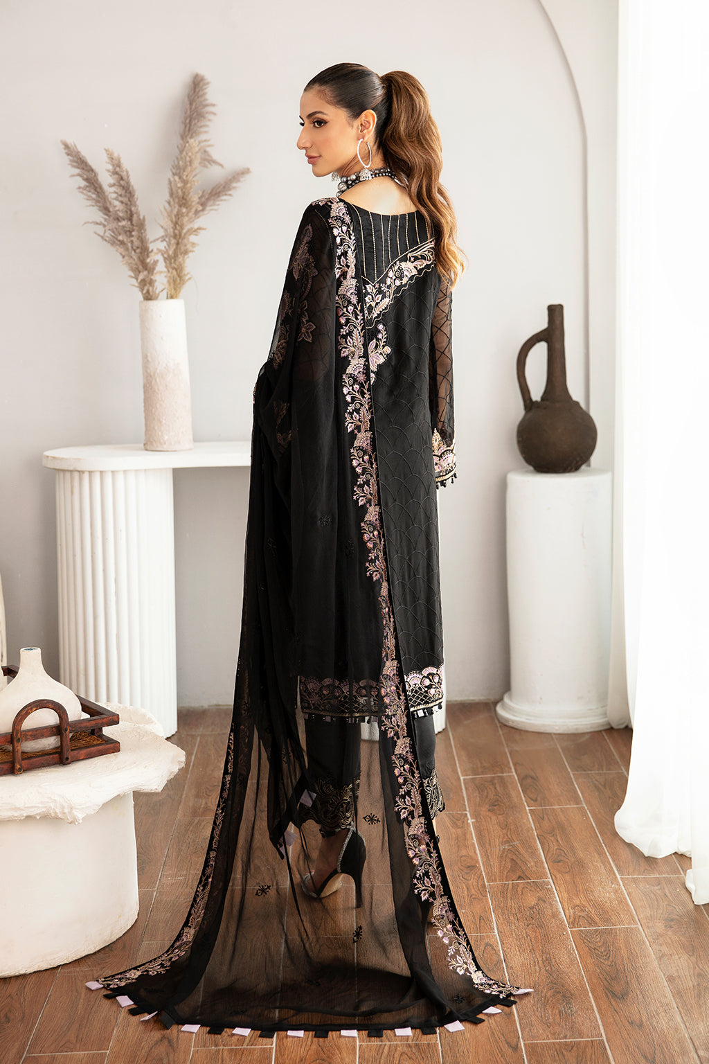 Ramsha | Rangoon Chiffon Collection 24 | D-1106 - Official Ramsha stockist in UK - Sakeena London
