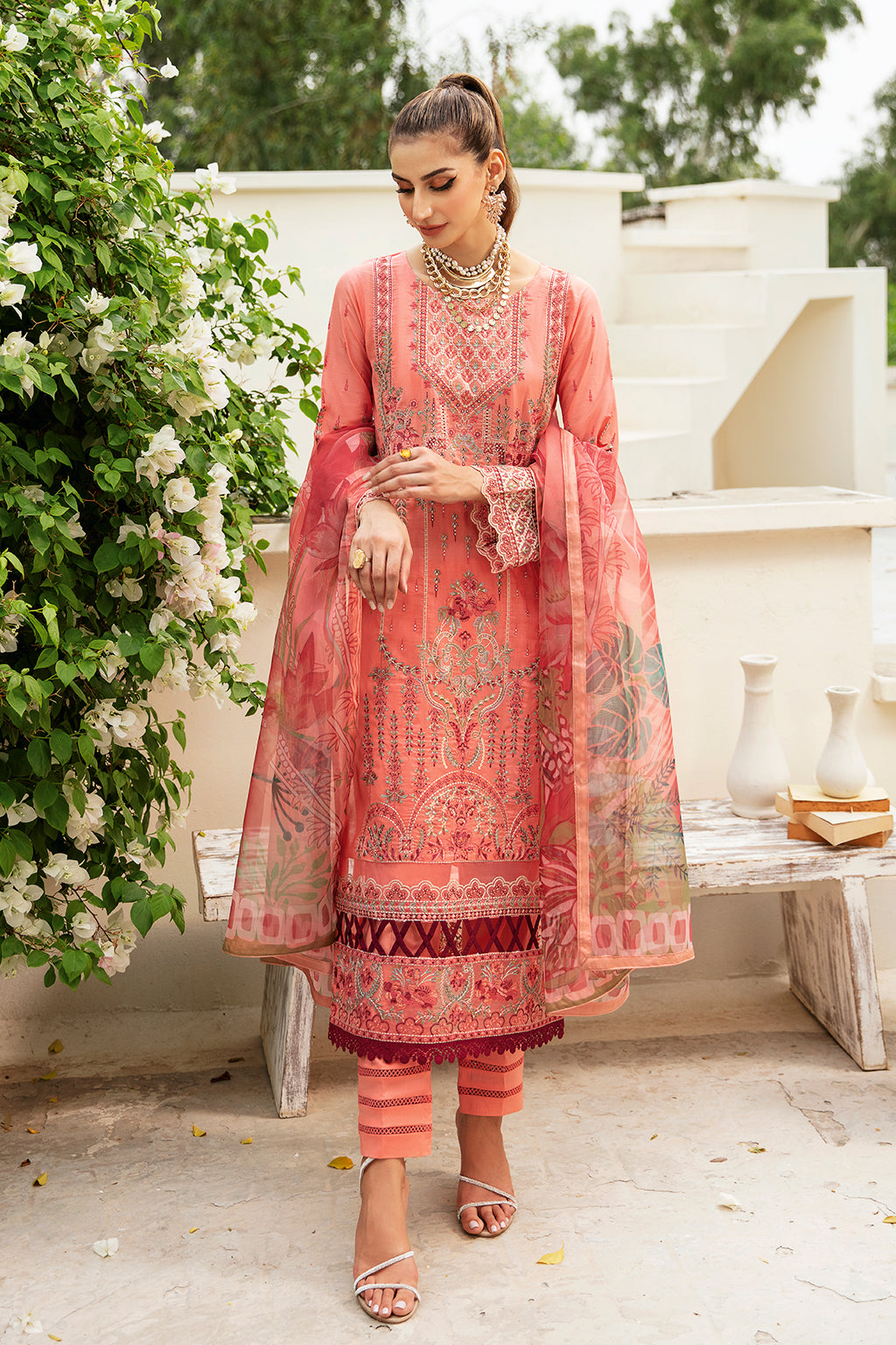 Ramsha | Riwayat Lawn Collection | Y-807 - Official Ramsha stockist in UK - Sakeena London