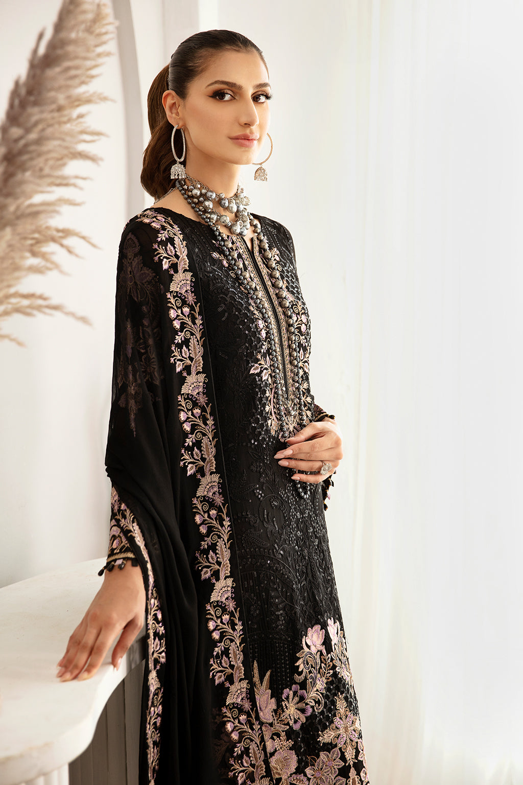 Ramsha | Rangoon Chiffon Collection 24 | D-1106 - Official Ramsha stockist in UK - Sakeena London