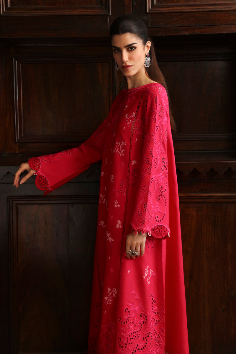 Qalamkar | Qlinekari Linen Collection | LM-07 NEESA - Official Qalamkar stockist in UK - Sakeena London