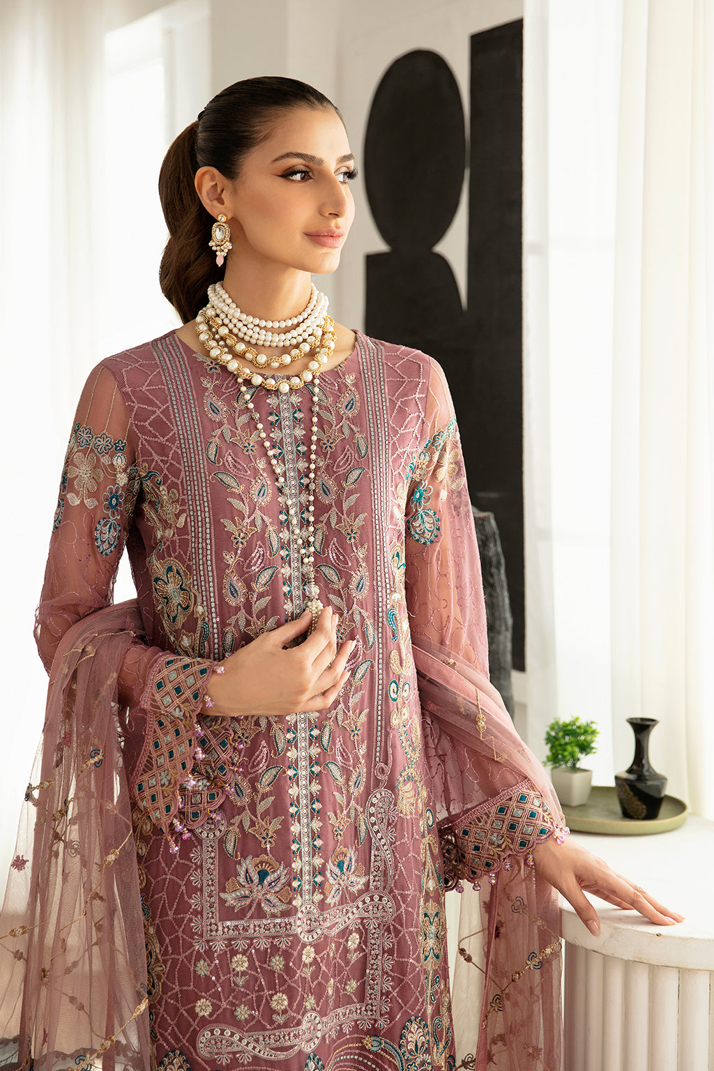 Ramsha | Rangoon Chiffon Collection 24 | D-1102 - Official Ramsha stockist in UK - Sakeena London