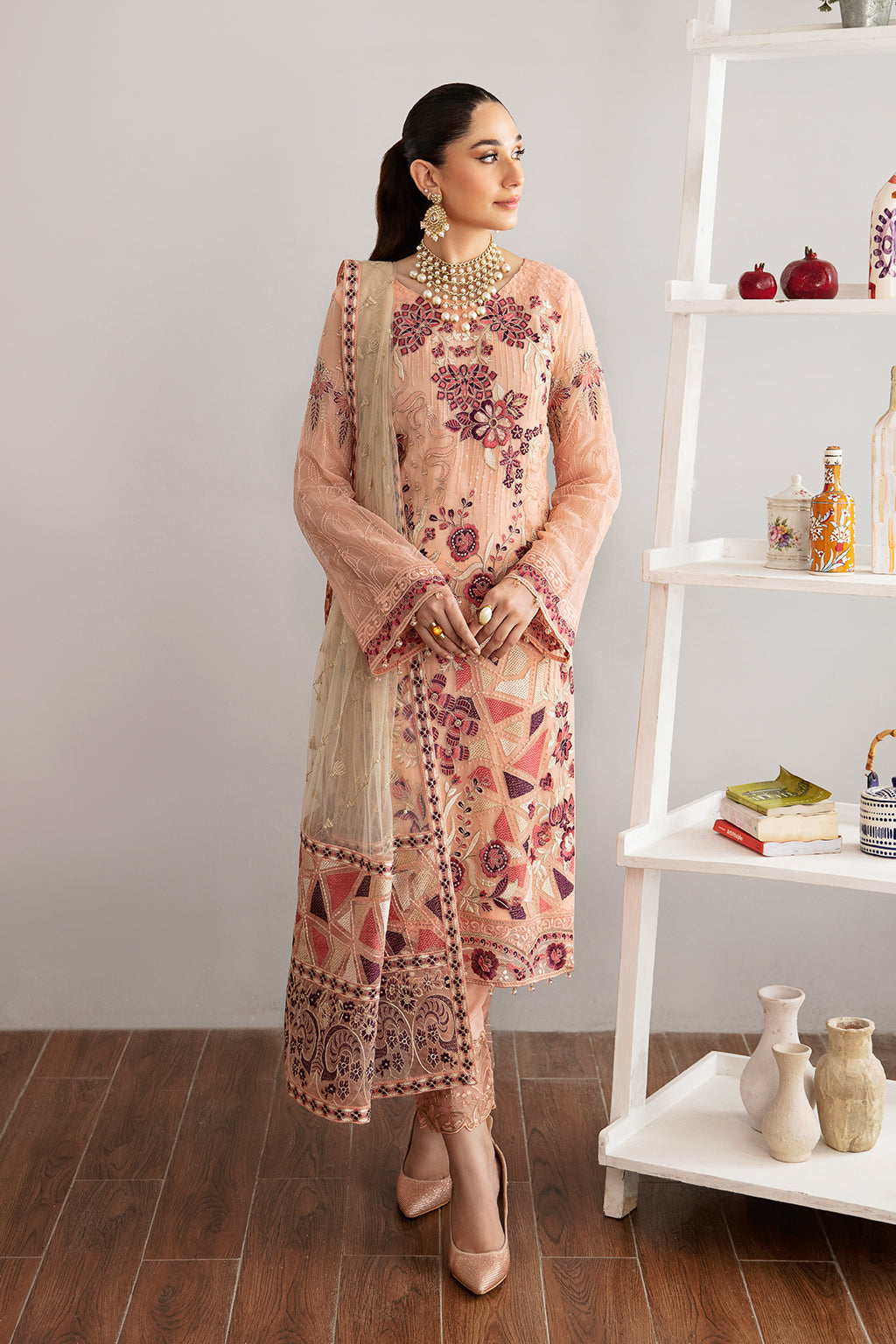 Ramsha | Rangoon Chiffon Collection 24 | D-1112 - Official Ramsha stockist in UK - Sakeena London