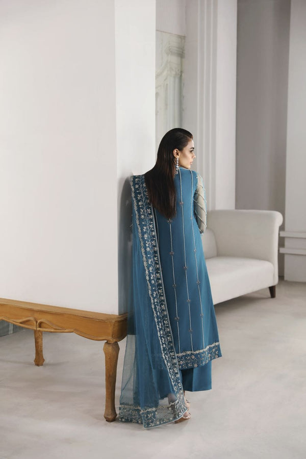 Caia | Party Wears 25 | Teal luxe - Official Caia stockist in UK - Sakeena London