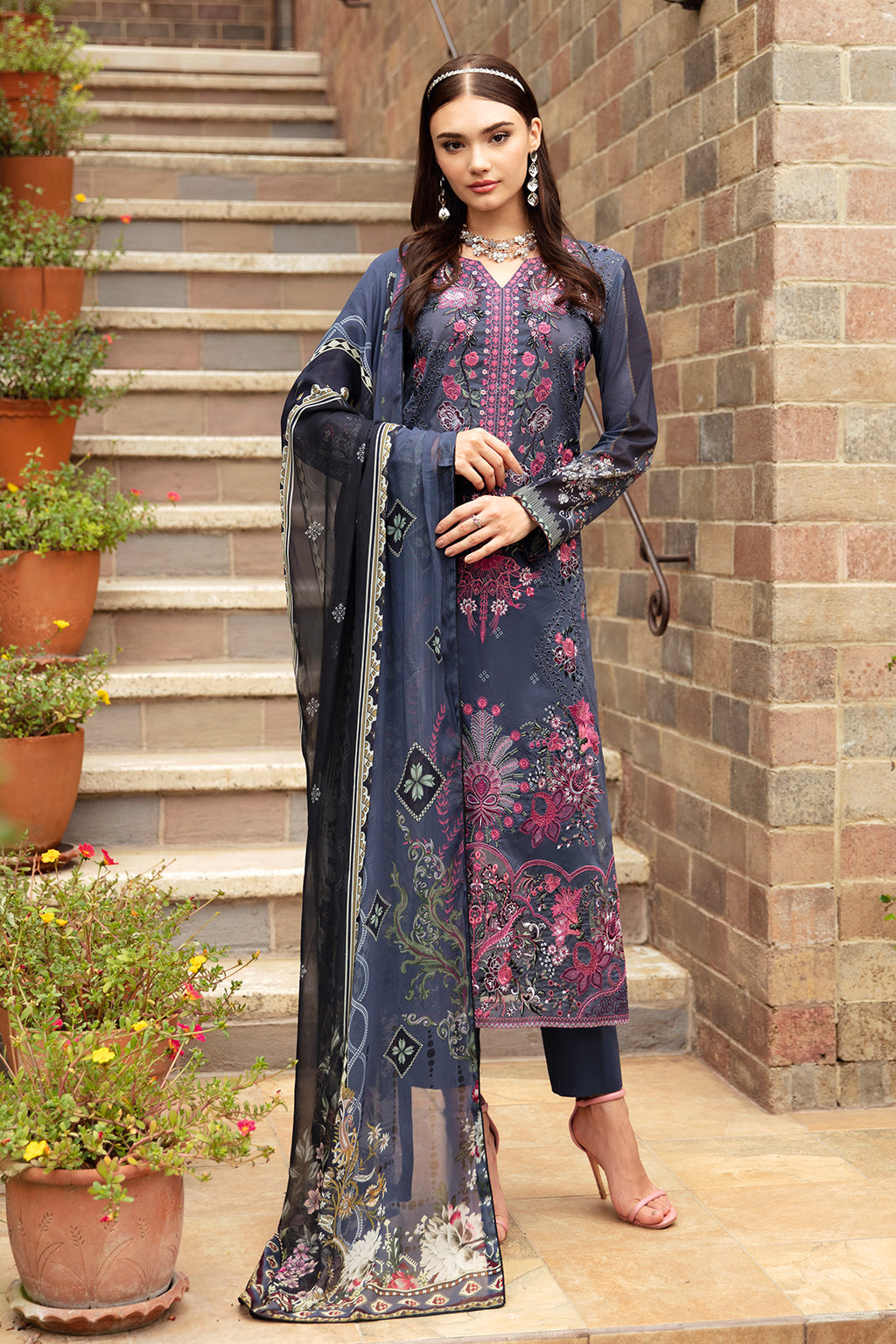 Ramsha | Riwayat Lawn Collection | Y-901 - Official Ramsha stockist in UK - Sakeena London