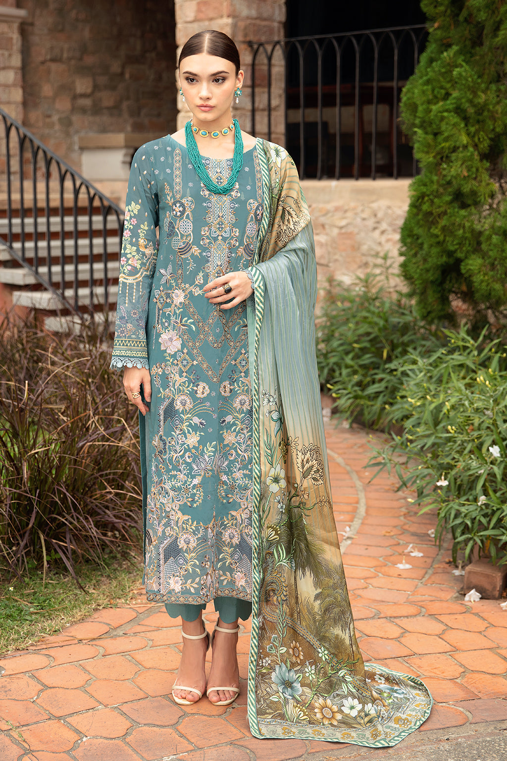 Ramsha | Riwayat Lawn Collection | Y-907 - Official Ramsha stockist in UK - Sakeena London