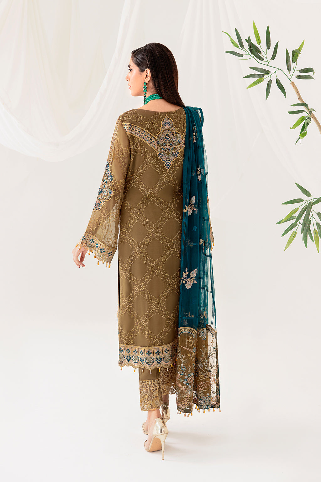 Ramsha | Rangoon Chiffon Collection 24 | D-1012 - Official Ramsha stockist in UK - Sakeena London