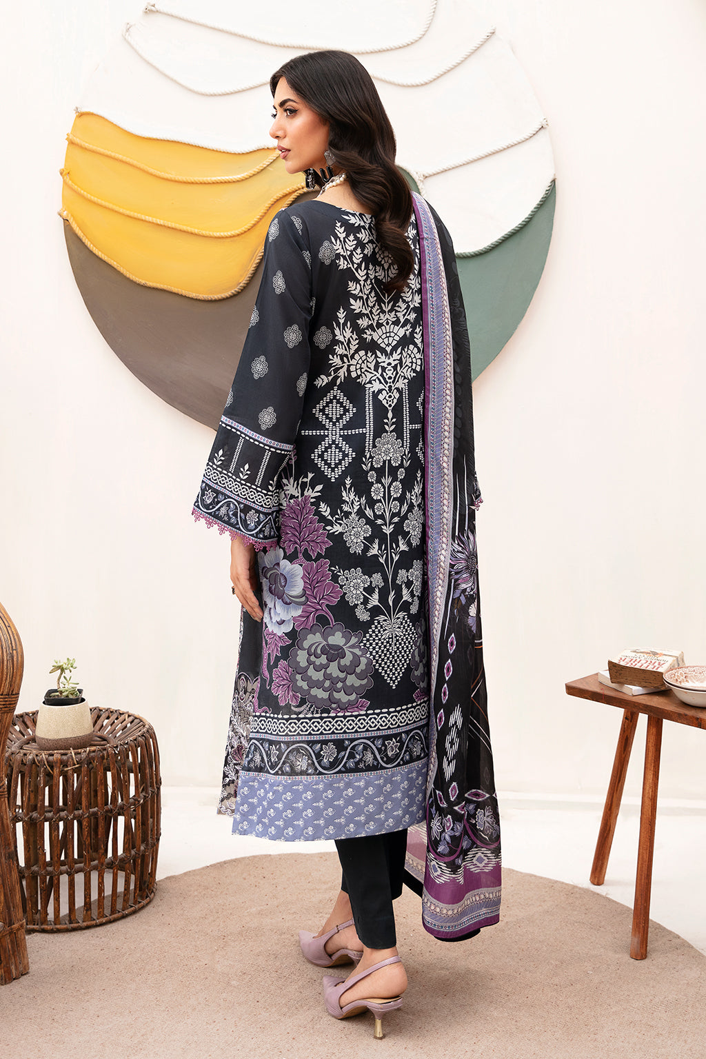 Ramsha | Mashaal Luxury Lawn | L-1102 - Official Ramsha stockist in UK - Sakeena London