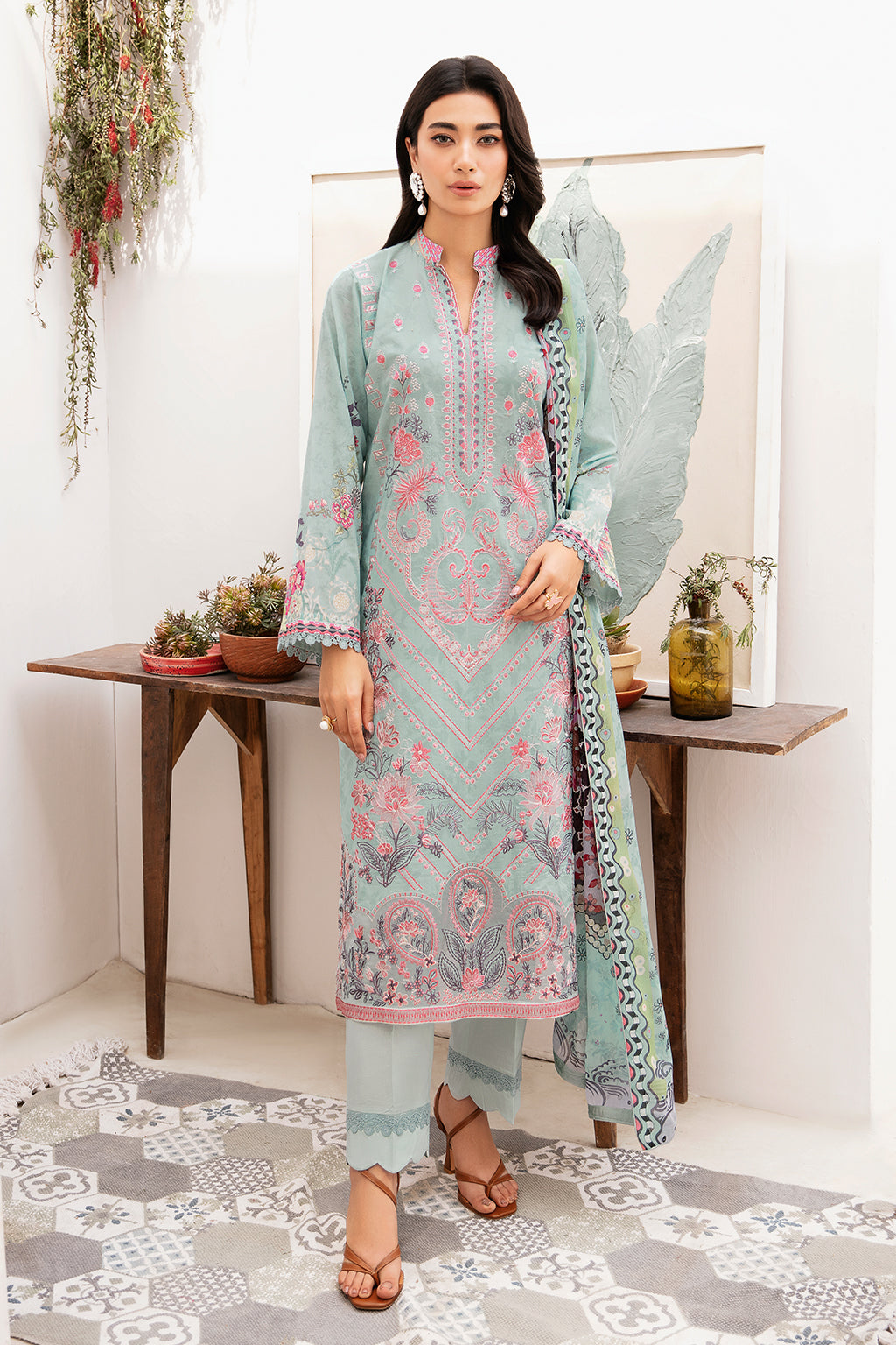Ramsha | Mashaal Luxury Lawn | L-1110 - Official Ramsha stockist in UK - Sakeena London