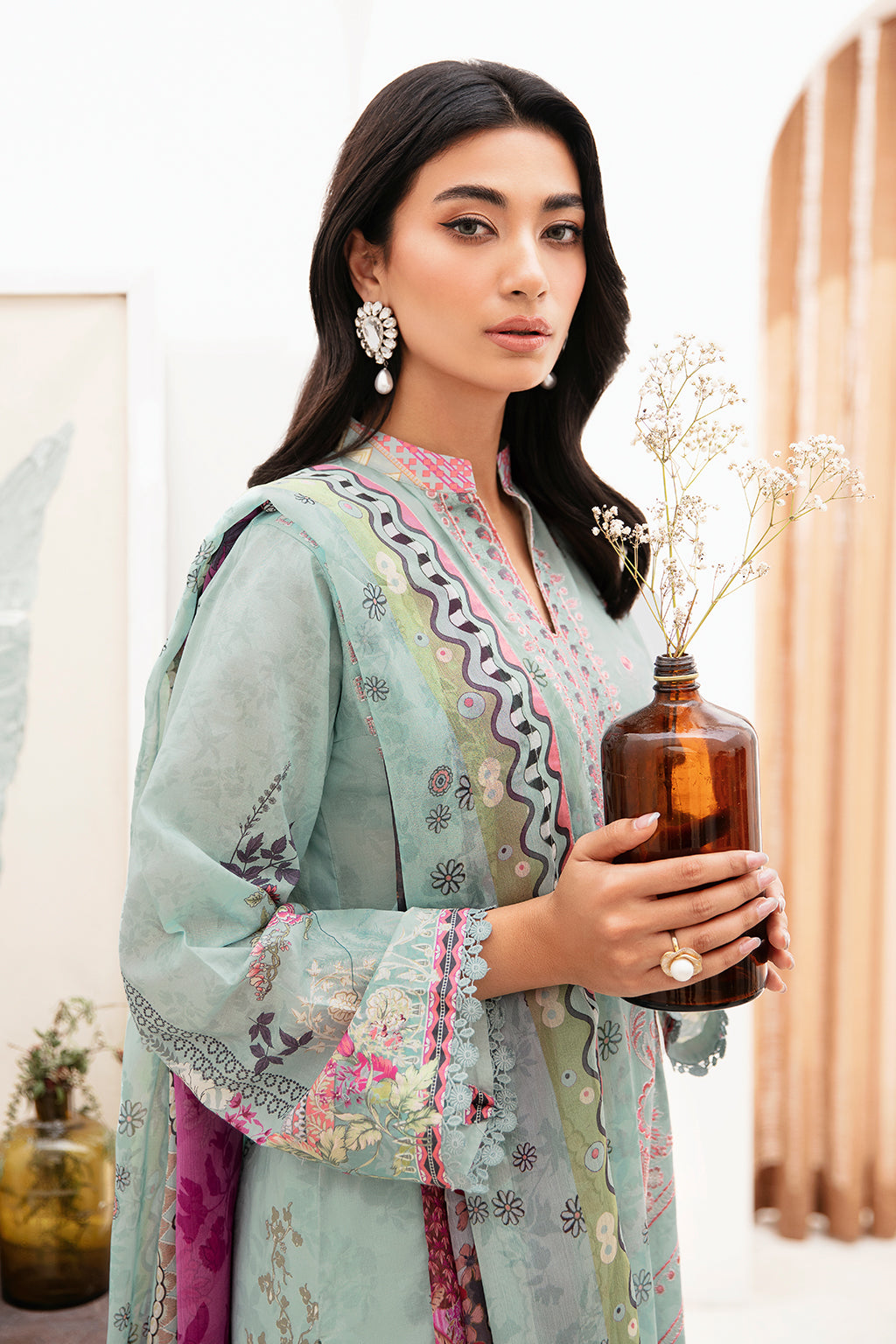 Ramsha | Mashaal Luxury Lawn | L-1110 - Official Ramsha stockist in UK - Sakeena London