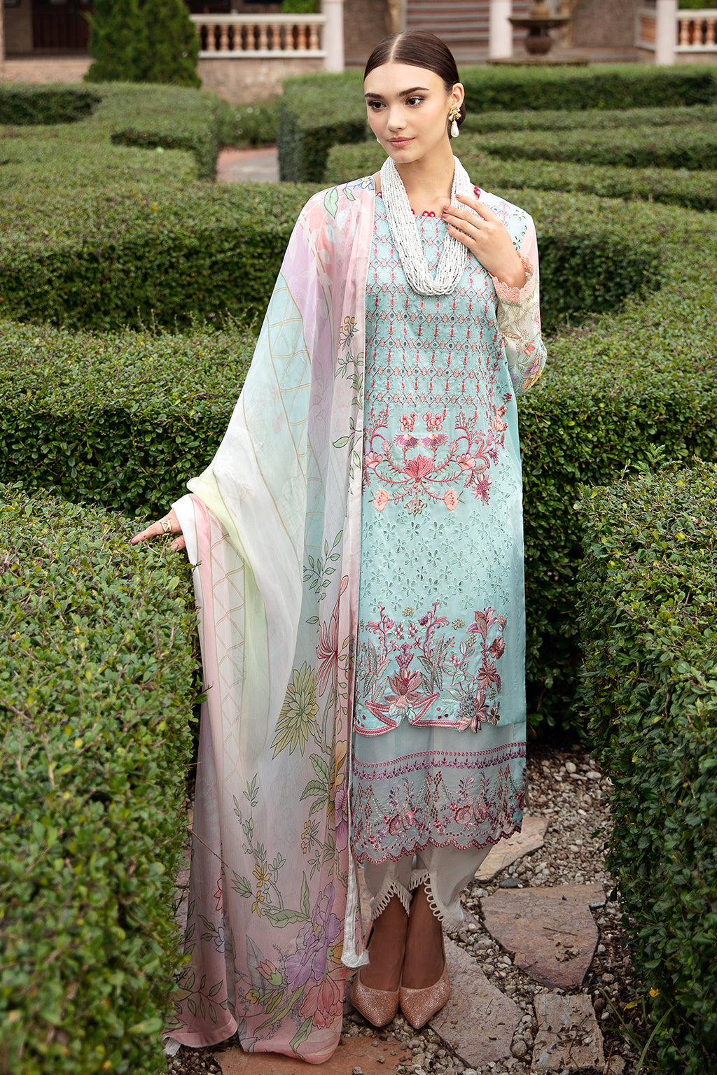 Ramsha | Riwayat Lawn Collection | Y-909 - Official Ramsha stockist in UK - Sakeena London