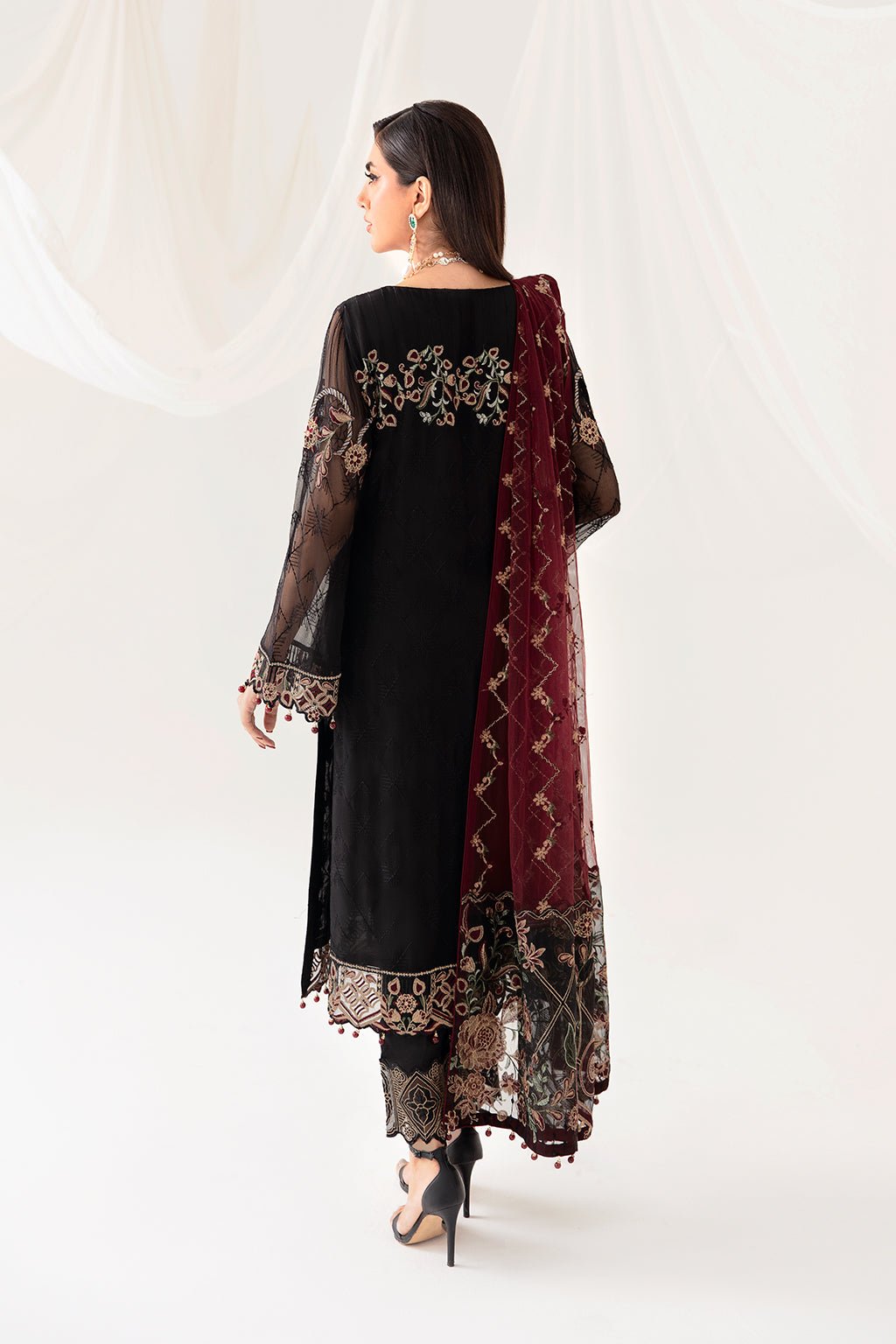 Ramsha | Rangoon Chiffon Collection 24 | D-1008 - Official Ramsha stockist in UK - Sakeena London