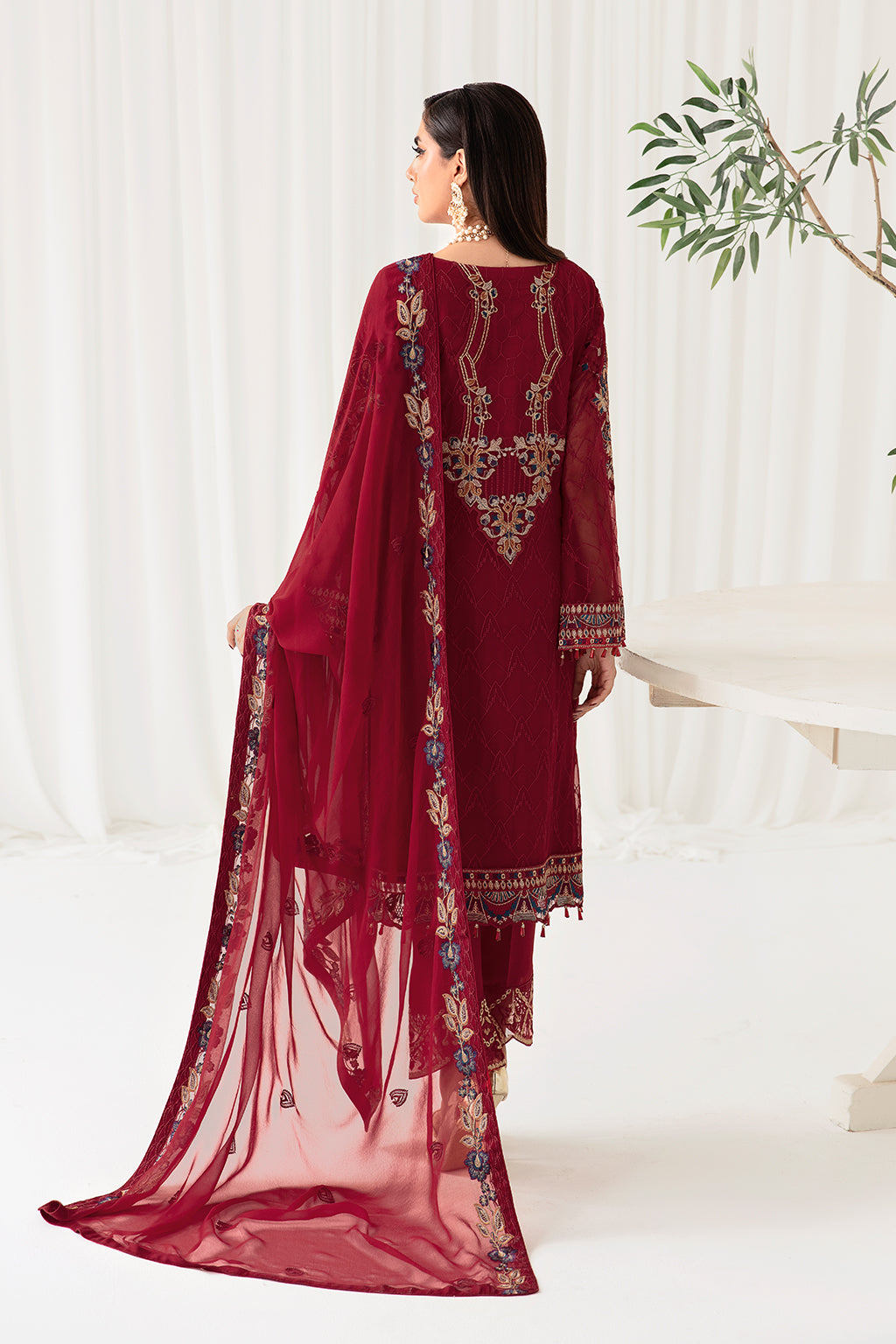Ramsha | Rangoon Chiffon Collection 24 | D-1004 - Official Ramsha stockist in UK - Sakeena London