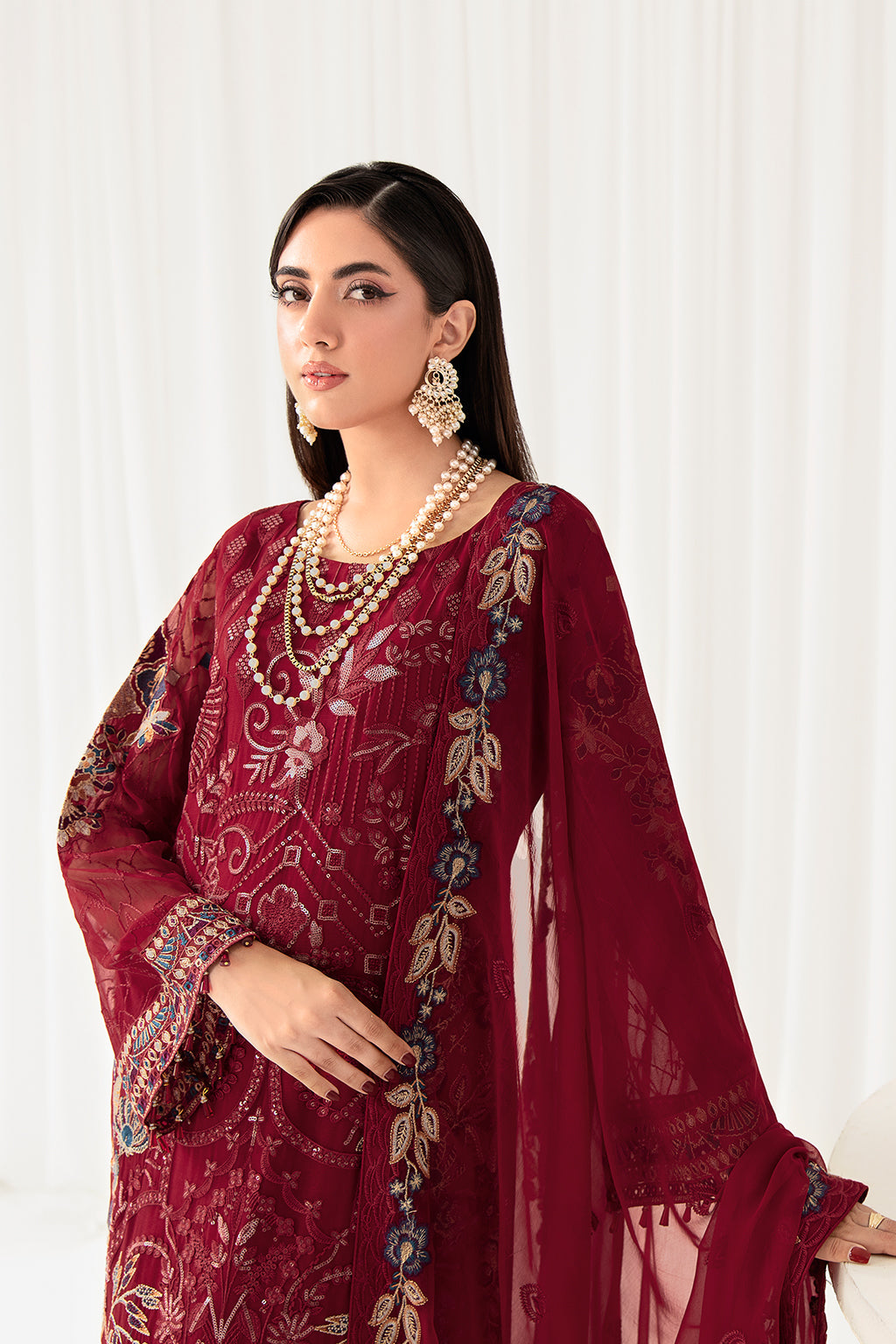 Ramsha | Rangoon Chiffon Collection 24 | D-1004 - Official Ramsha stockist in UK - Sakeena London