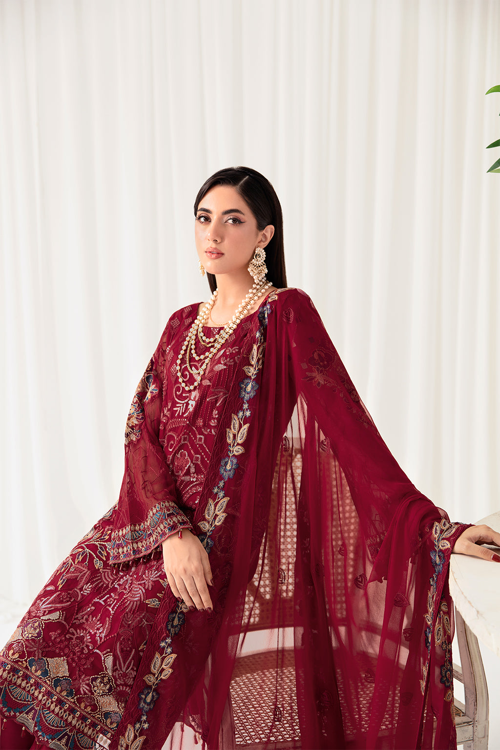 Ramsha | Rangoon Chiffon Collection 24 | D-1004 - Official Ramsha stockist in UK - Sakeena London