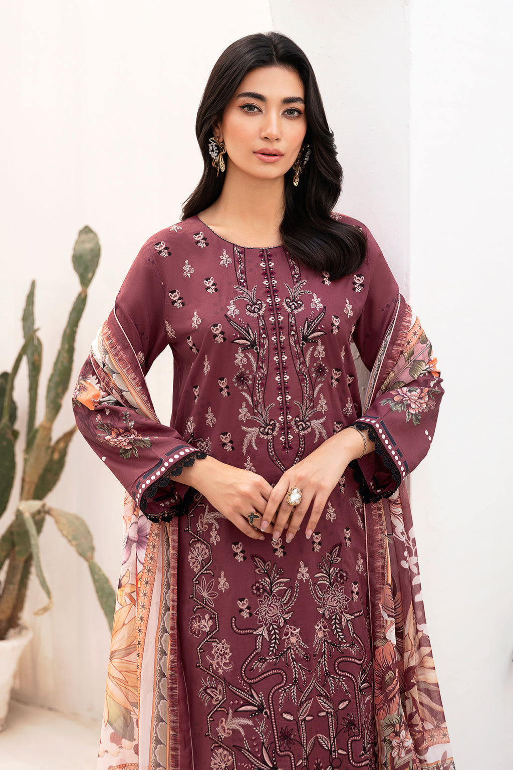 Ramsha | Mashaal Luxury Lawn | L-1108 - Official Ramsha stockist in UK - Sakeena London