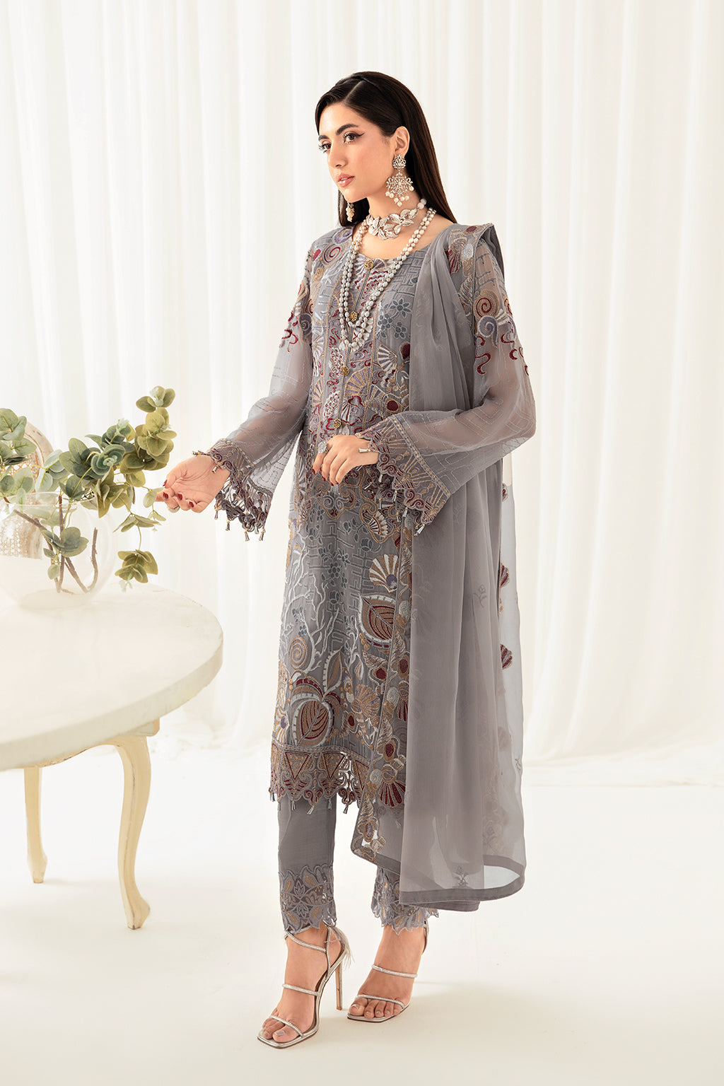 Ramsha | Rangoon Chiffon Collection 24 | D-1006 - Official Ramsha stockist in UK - Sakeena London