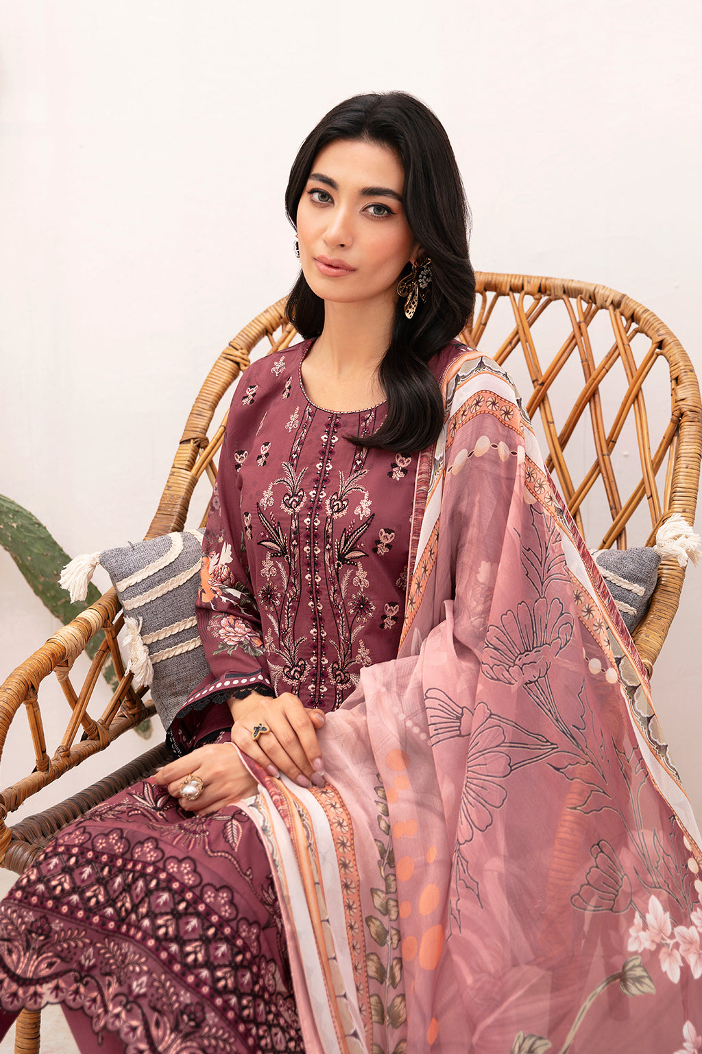 Ramsha | Mashaal Luxury Lawn | L-1108 - Official Ramsha stockist in UK - Sakeena London