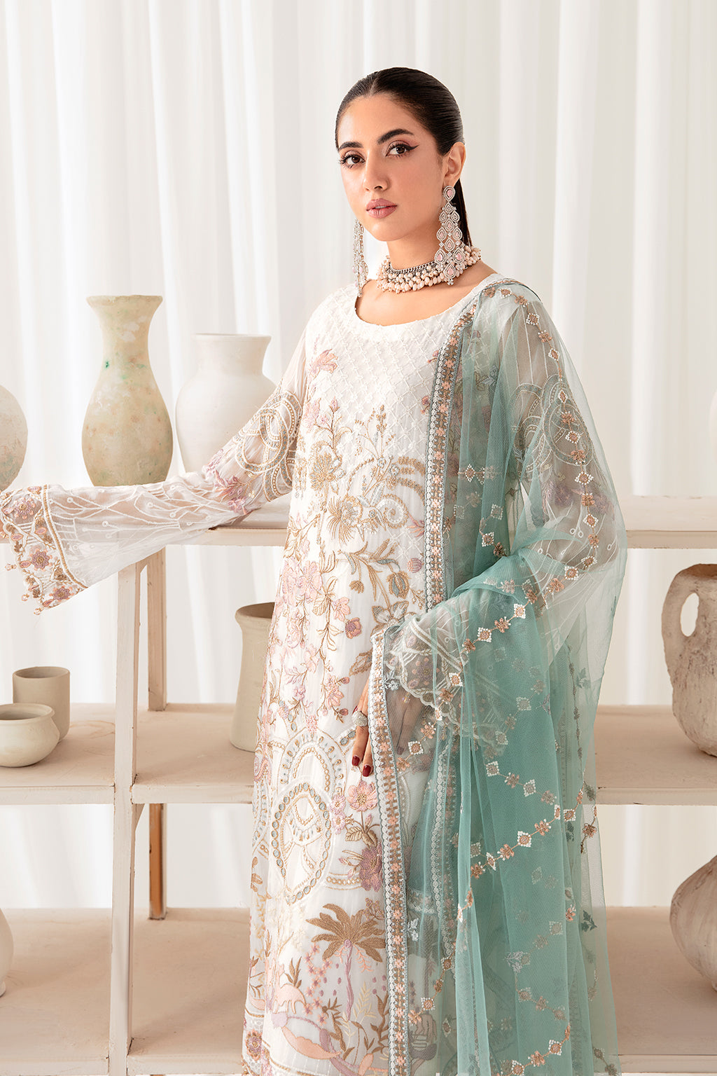 Ramsha | Rangoon Chiffon Collection 24 | D-1005 - Official Ramsha stockist in UK - Sakeena London