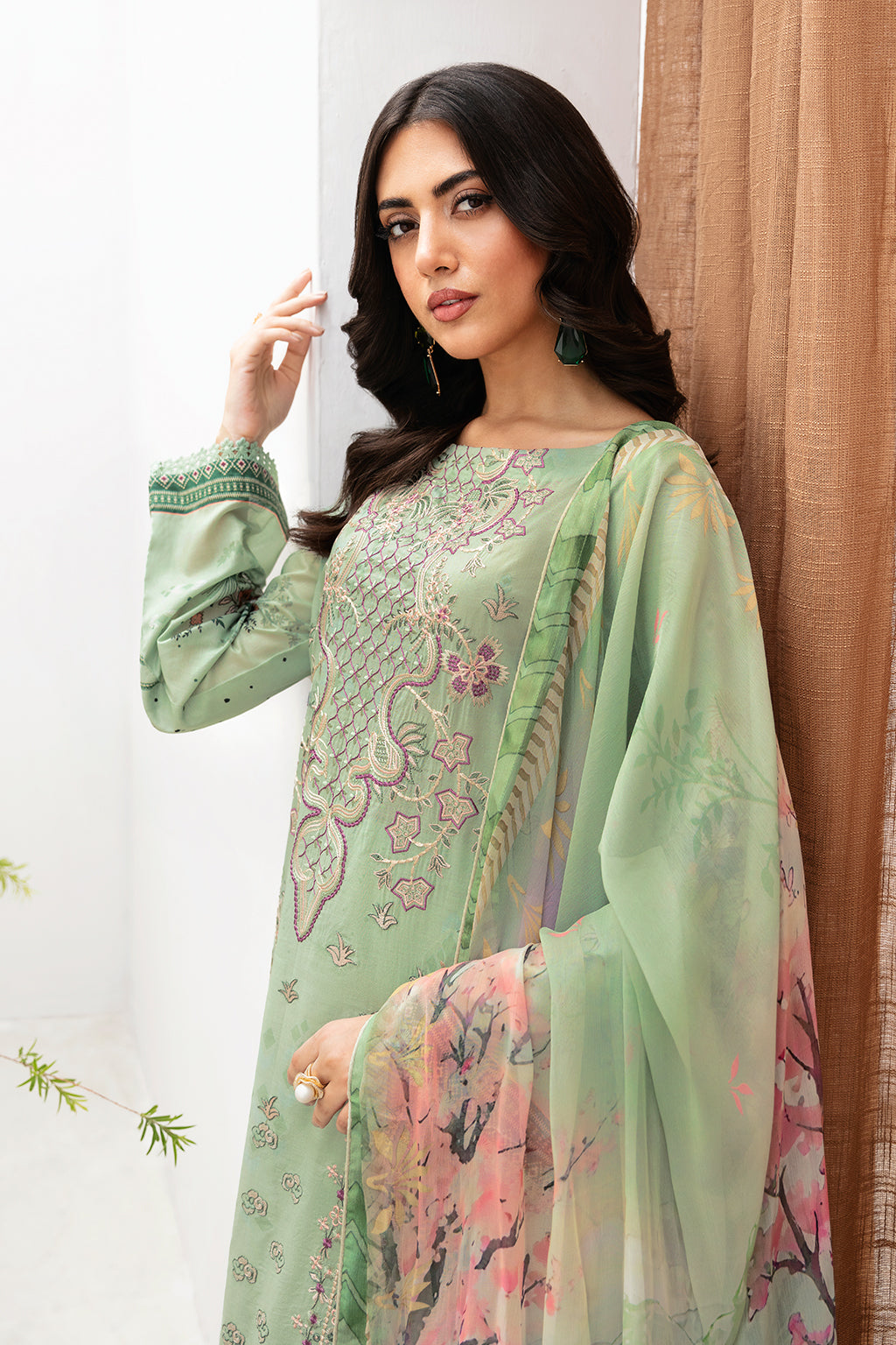 Ramsha | Mashaal Luxury Lawn | L-1101 - Official Ramsha stockist in UK - Sakeena London