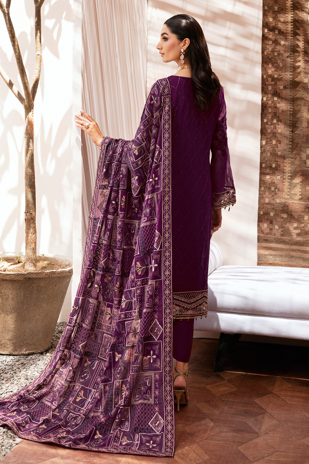 Ramsha | Weightless Chiffon 24 | K-201 - Official Ramsha stockist in UK - Sakeena London