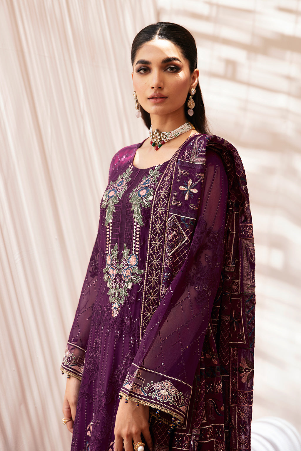 Ramsha | Weightless Chiffon 24 | K-201 - Official Ramsha stockist in UK - Sakeena London