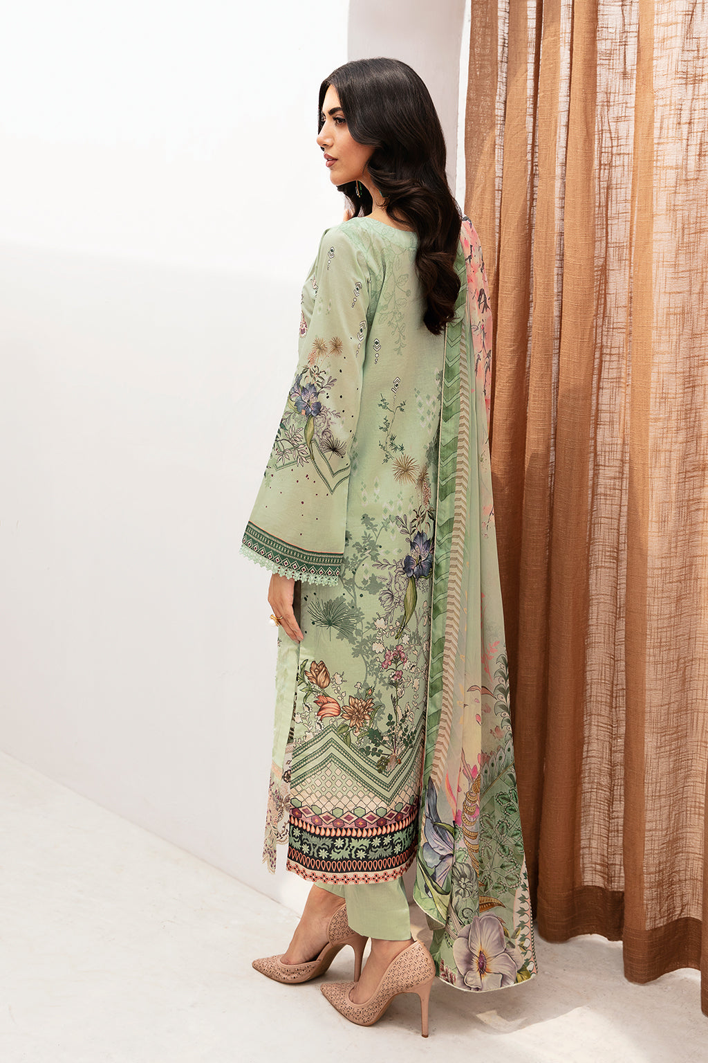 Ramsha | Mashaal Luxury Lawn | L-1101 - Official Ramsha stockist in UK - Sakeena London