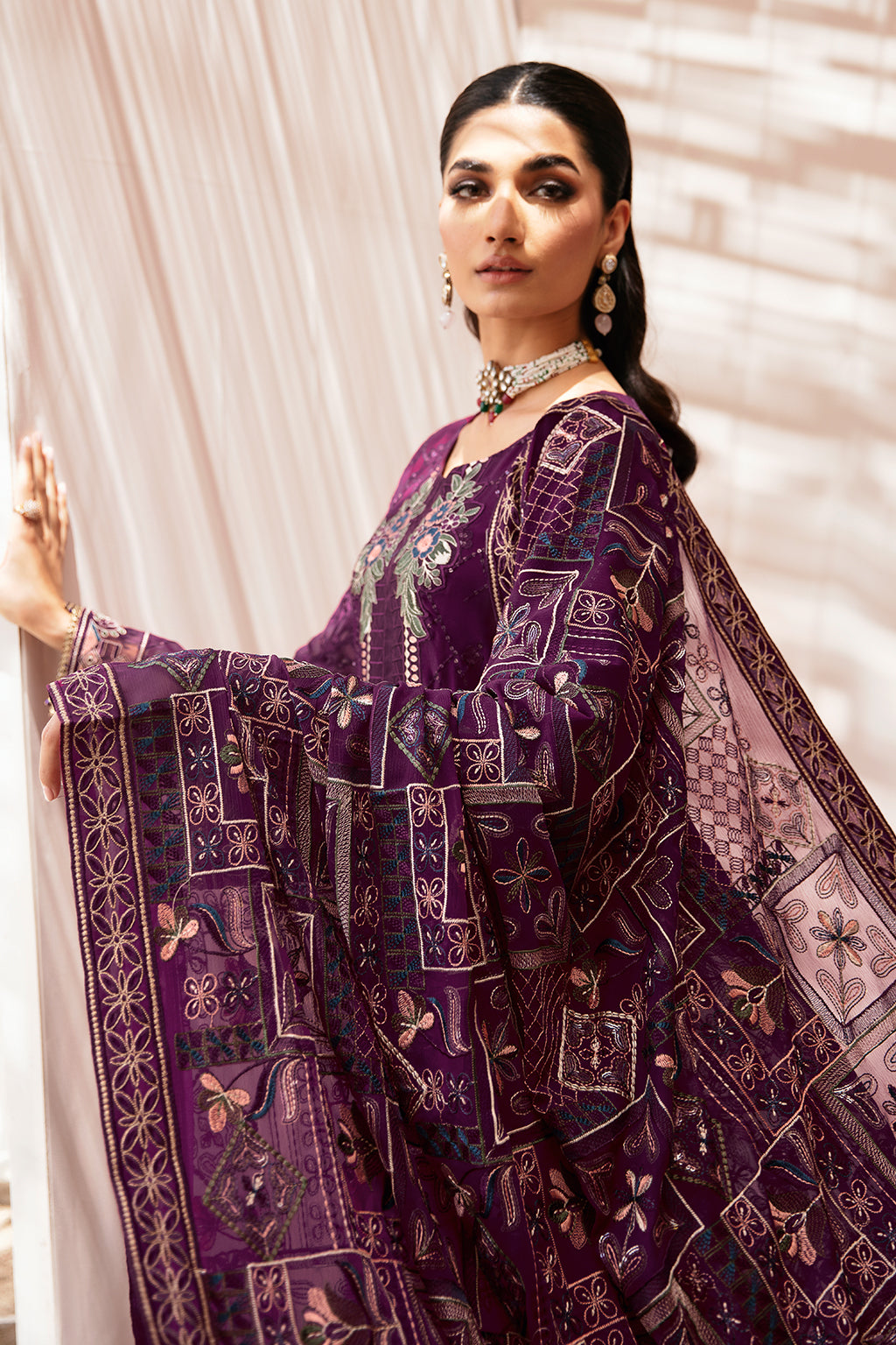 Ramsha | Weightless Chiffon 24 | K-201 - Official Ramsha stockist in UK - Sakeena London