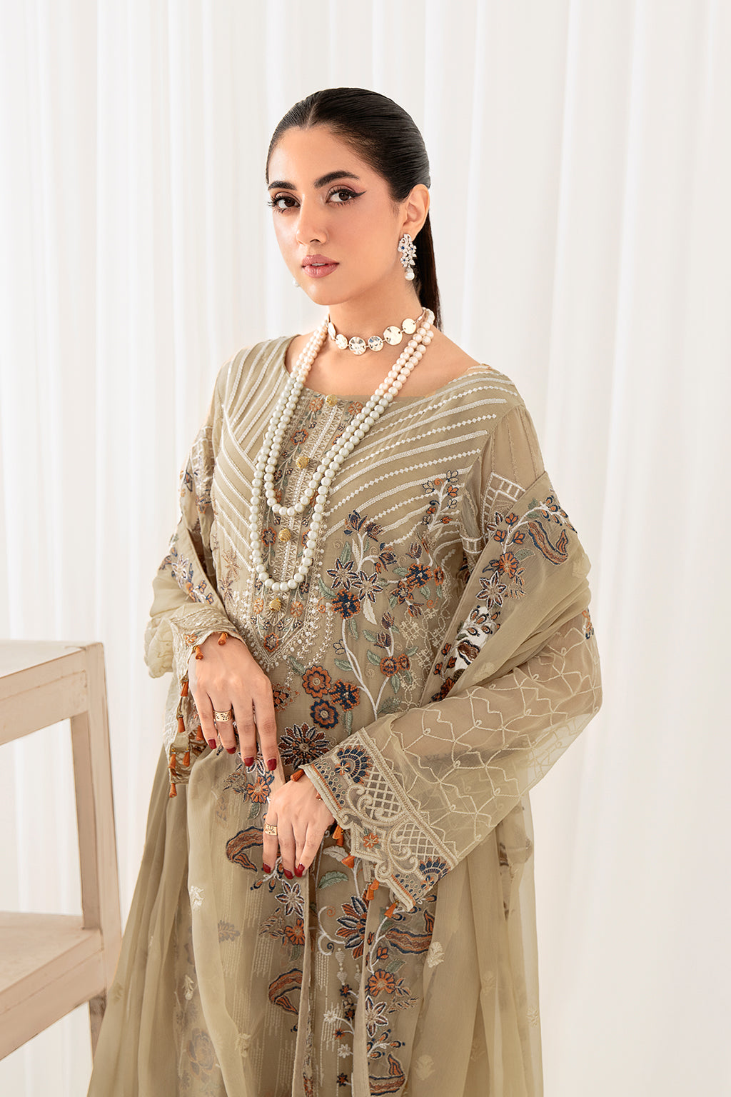 Ramsha | Rangoon Chiffon Collection 24 | D-1001 - Official Ramsha stockist in UK - Sakeena London