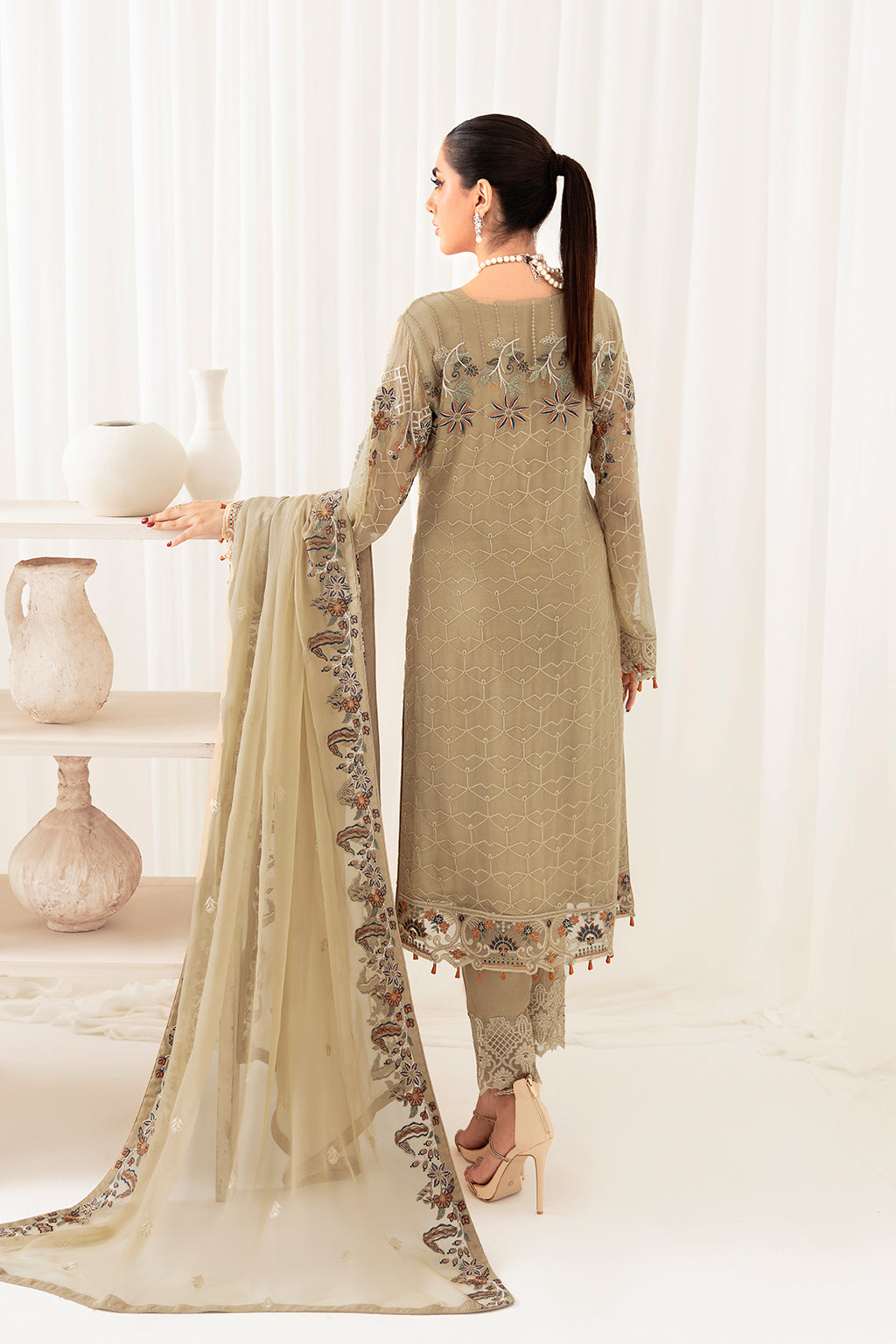 Ramsha | Rangoon Chiffon Collection 24 | D-1001 - Official Ramsha stockist in UK - Sakeena London