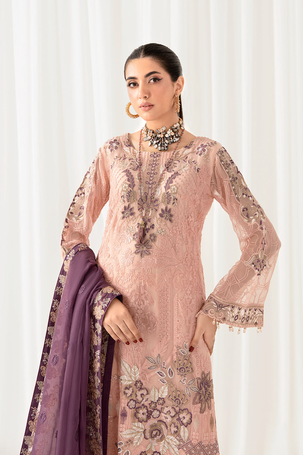 Ramsha | Rangoon Chiffon Collection 24 | D-1007 - Official Ramsha stockist in UK - Sakeena London