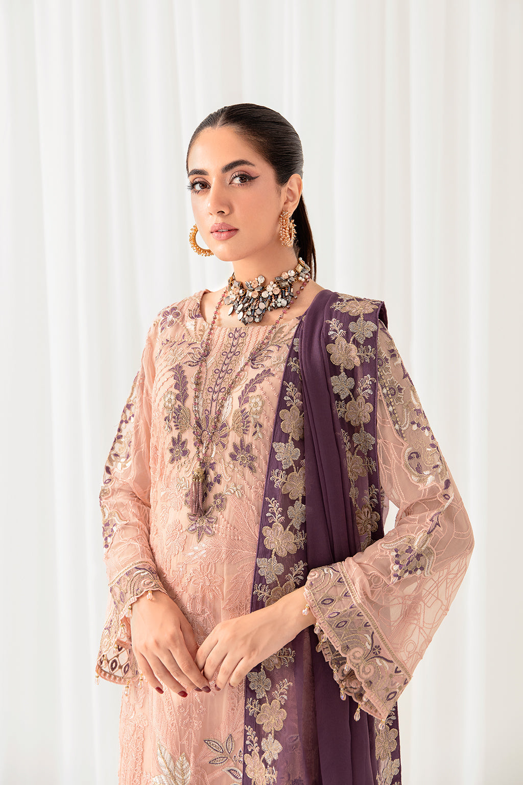 Ramsha | Rangoon Chiffon Collection 24 | D-1007 - Official Ramsha stockist in UK - Sakeena London