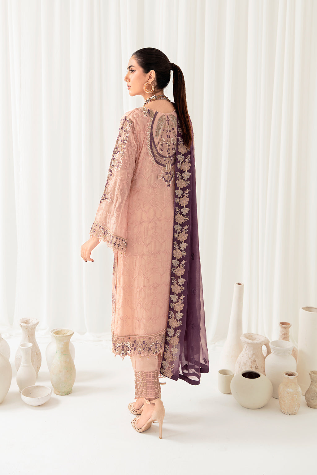 Ramsha | Rangoon Chiffon Collection 24 | D-1007 - Official Ramsha stockist in UK - Sakeena London