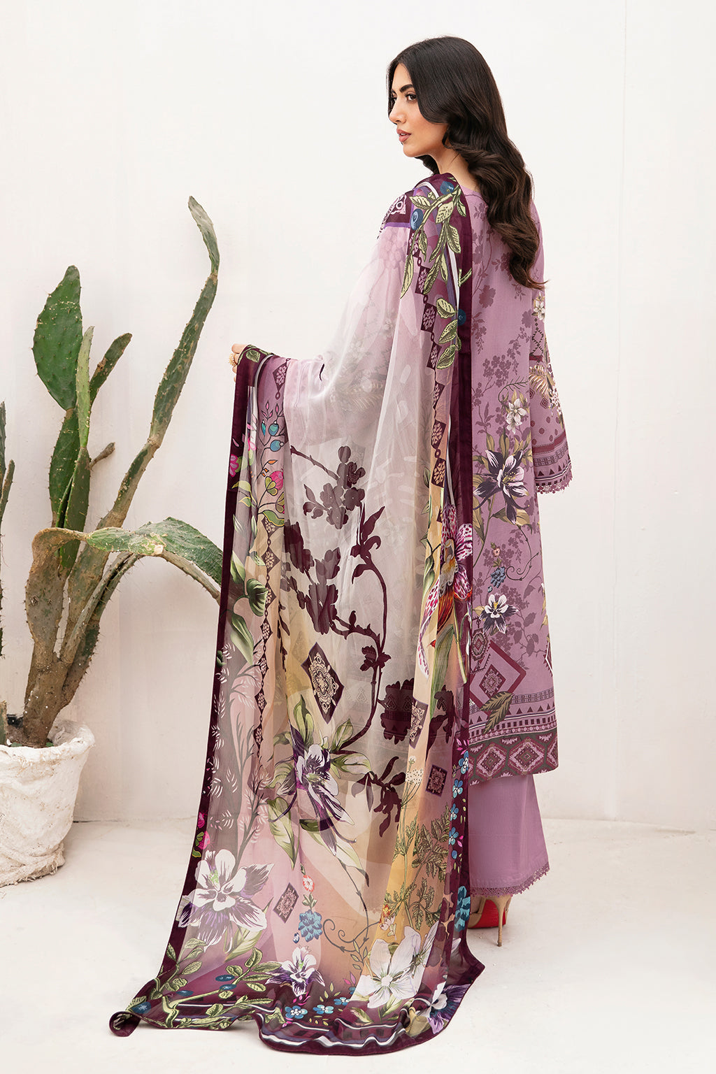 Ramsha | Mashaal Luxury Lawn | L-1103 - Official Ramsha stockist in UK - Sakeena London