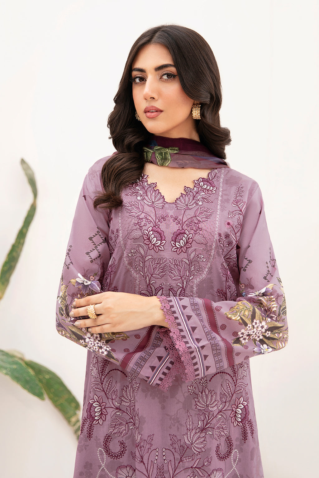 Ramsha | Mashaal Luxury Lawn | L-1103 - Official Ramsha stockist in UK - Sakeena London