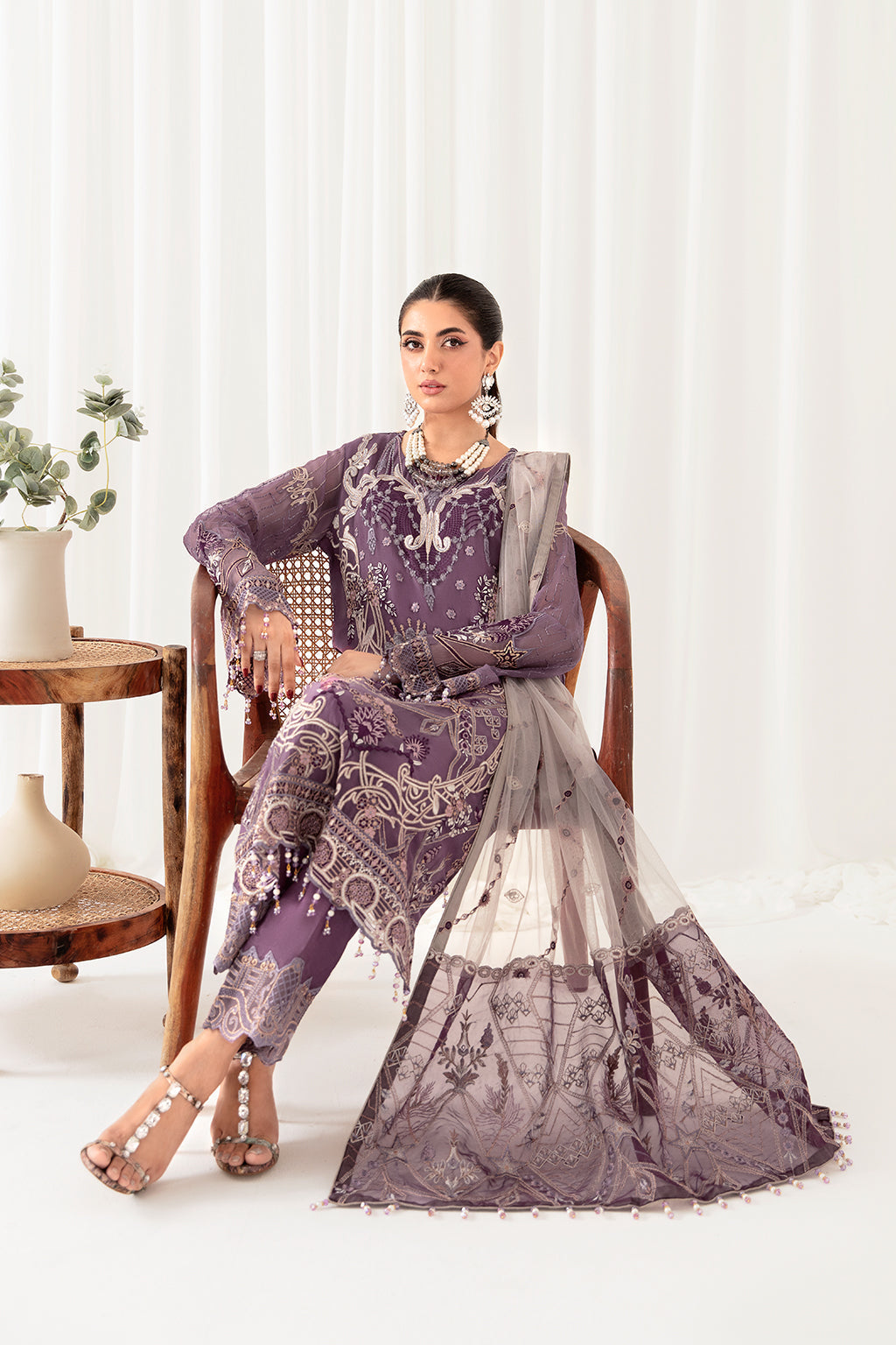 Ramsha | Rangoon Chiffon Collection 24 | D-1002 - Official Ramsha stockist in UK - Sakeena London