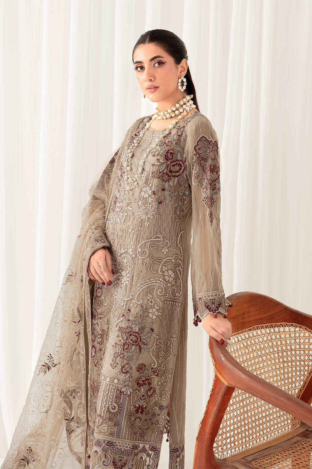 Ramsha | Rangoon Chiffon Collection 24 | D-1009 - Official Ramsha stockist in UK - Sakeena London