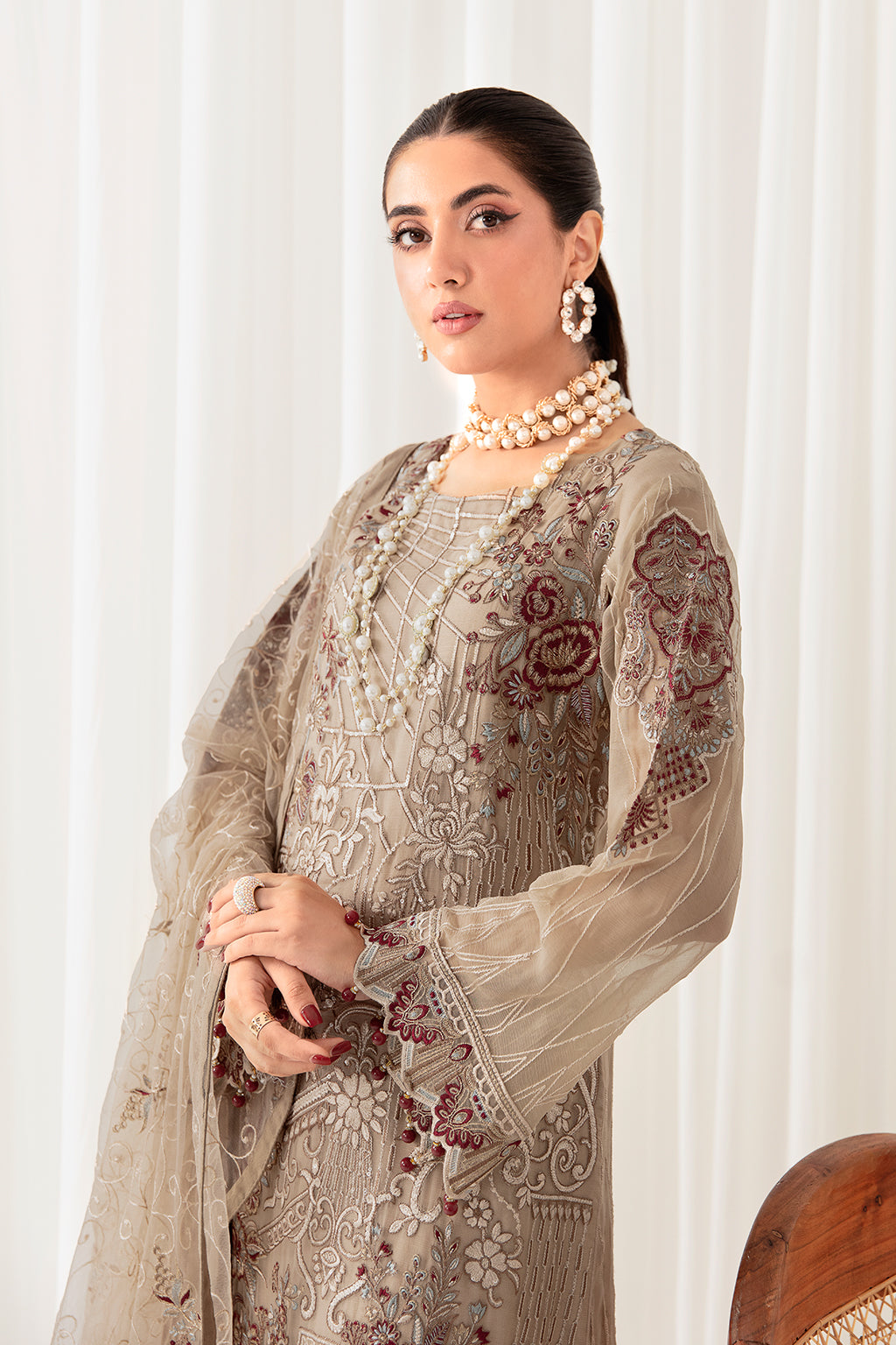 Ramsha | Rangoon Chiffon Collection 24 | D-1009 - Official Ramsha stockist in UK - Sakeena London