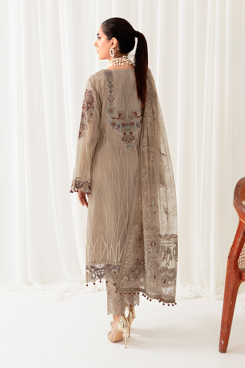 Ramsha | Rangoon Chiffon Collection 24 | D-1009 - Official Ramsha stockist in UK - Sakeena London