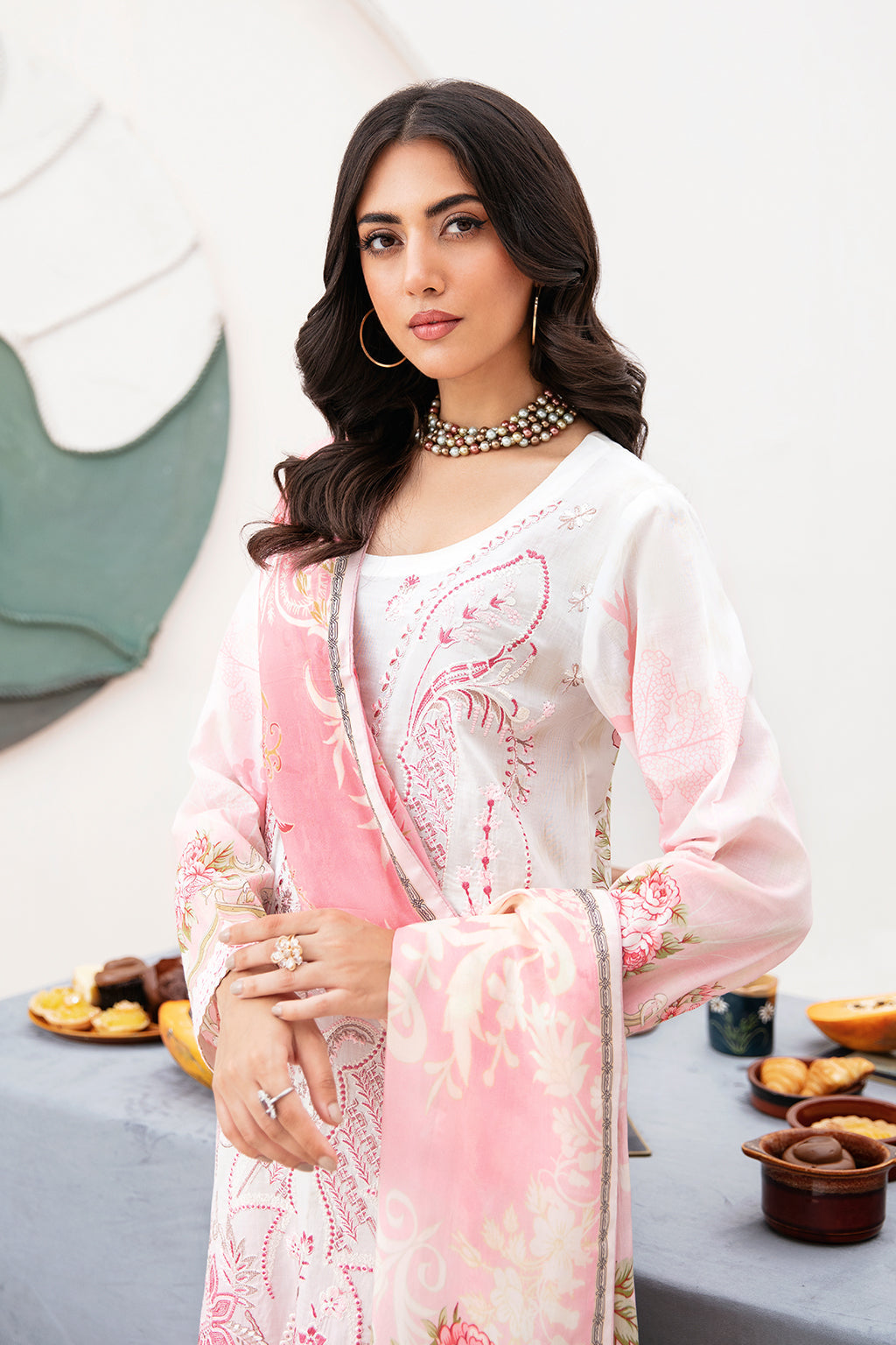 Ramsha | Mashaal Luxury Lawn | L-1104 - Official Ramsha stockist in UK - Sakeena London