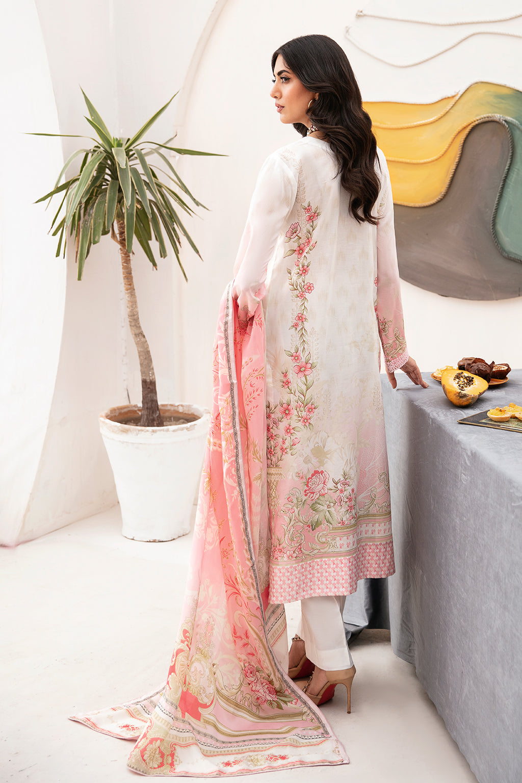 Ramsha | Mashaal Luxury Lawn | L-1104 - Official Ramsha stockist in UK - Sakeena London
